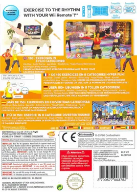 ExerBeat box cover back